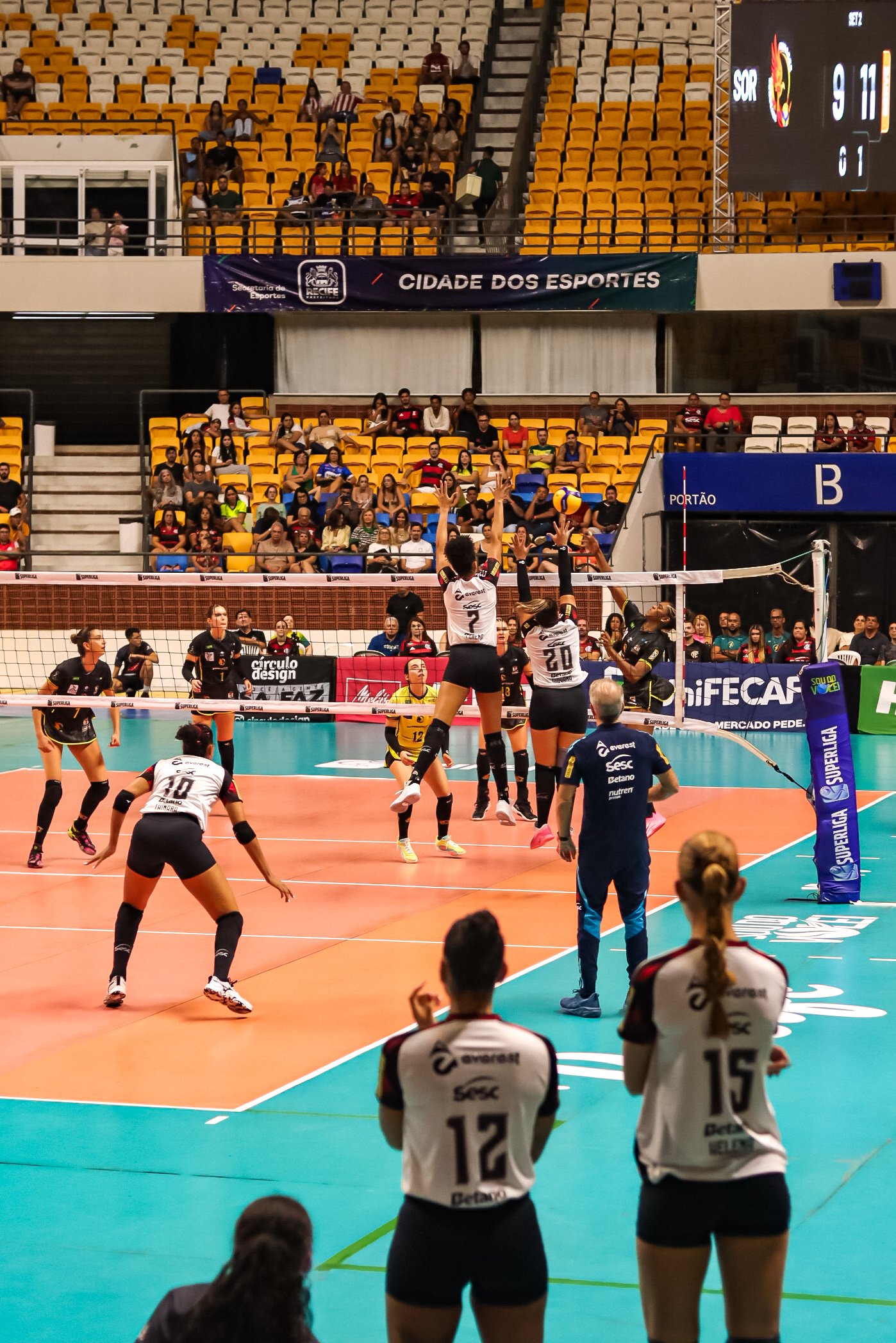 Superliga Feminina 2026 na Arena Geraldão