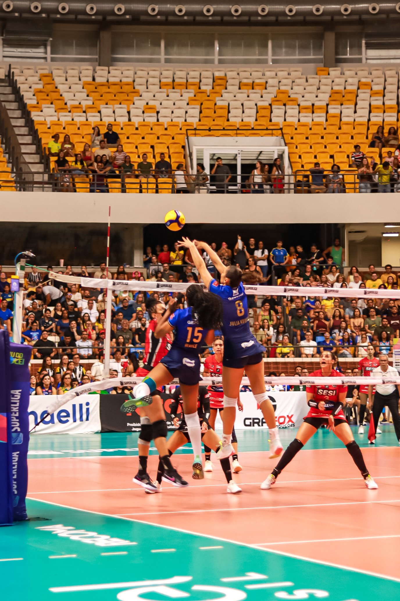 Superliga Feminina 2026 na Arena Geraldão